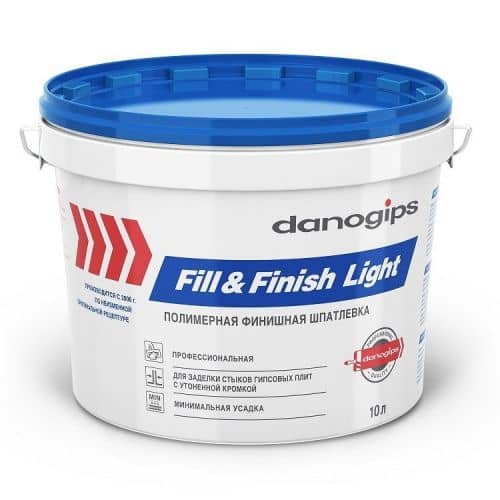 Купить Шпатлевка Danogips Sheetrock Fill&Finish Light 10 л по низкой цене