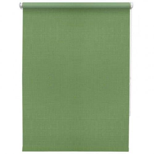 Купить Рулонная штора Prakto Shantung зеленый 07790412 50х150 см по низкой цене