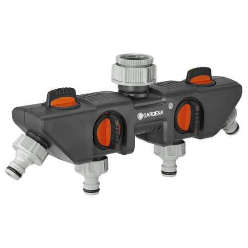 Купить Распределитель воды Gardena 4-х канальный по низкой цене