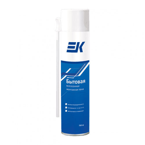 Купить Пена ЕК монтажная бытовая 750 г по низкой цене