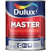 Купить Эмаль Dulux Master 30 алкидная универсальная база BW полуматовая 10 л по низкой цене
