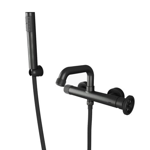 Купить Смеситель для ванны IDDIS Grange графит по низкой цене