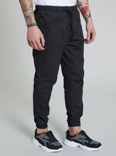 Купить Штаны Piazza Italia Loose Fit чёрные по низкой цене