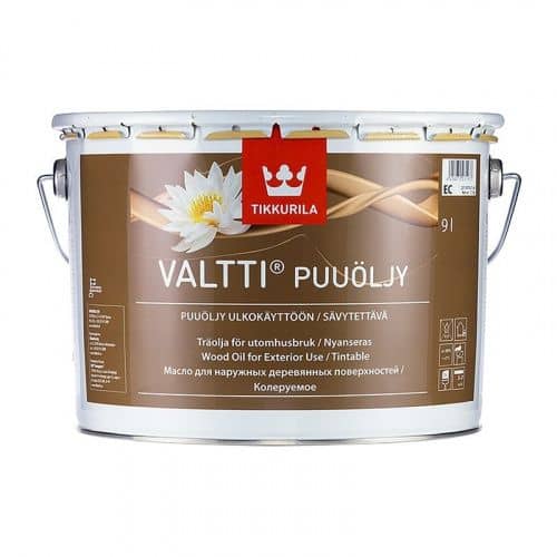 Купить Масло алкидное Tikkurila Valtti Puuoljy EC для дерева 9 л по низкой цене