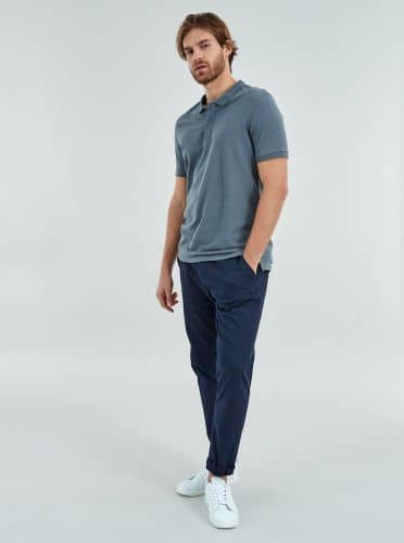 Купить Футболка-поло Piazza Italia тёмно-серая по низкой цене