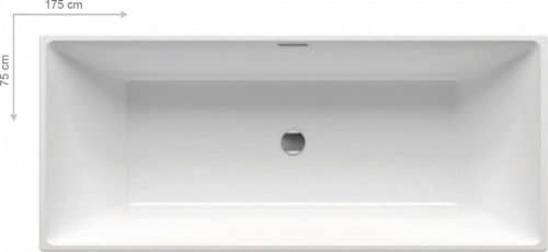 Купить Ванна Ravak Freedom R акриловая, прямоугольная, 175х75 см по низкой цене
