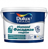 Купить Краска Dulux база BС фасадная гладкая матовая 4,5 л по низкой цене