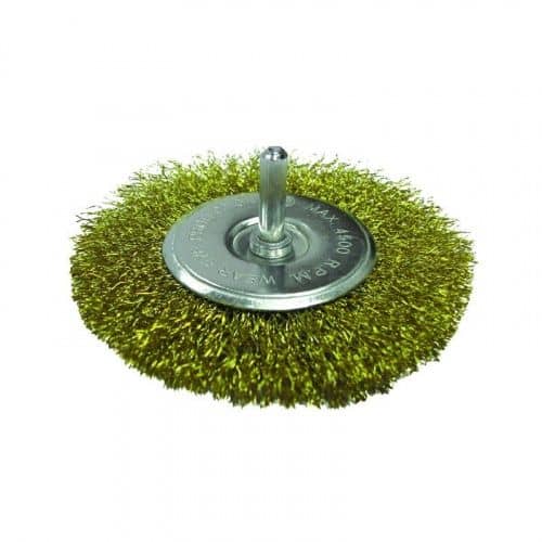 Купить Щетка-крацовка Biber для дрели дисковая, 100 мм по низкой цене