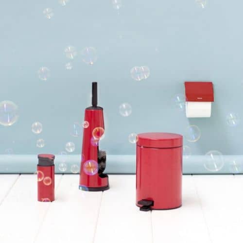 Купить Держатель для туалетной бумаги Brabantia Classic красный по низкой цене