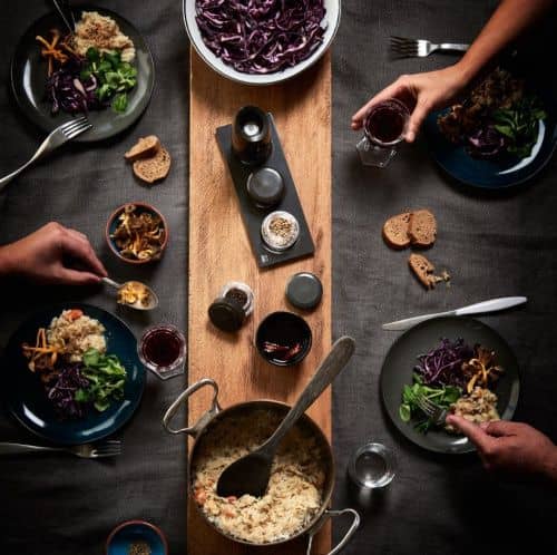 Купить Набор Peugeot Zanzibar set мельница для специй и 3 баночки с перцем, черный по низкой цене