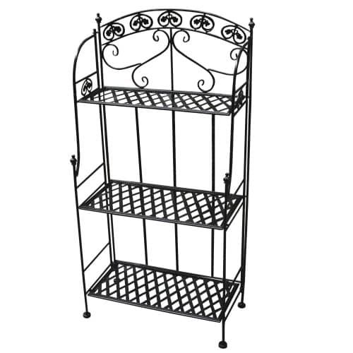 Купить Подставка для цветов металлическая 61x31x117 см по низкой цене