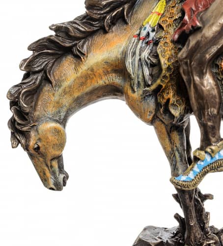 Купить Статуэтка Veronese Индеец с трофеем WS-493 по низкой цене