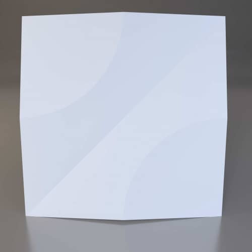 3D панель стеновая Relieffo Flexion 024 из пенополиуретана 600x600x30 мм