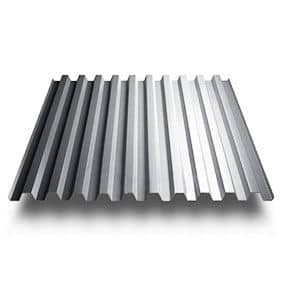 Купить Профнастил С21, 0.7 мм, ширина 1051 мм, оцинкованный по низкой цене
