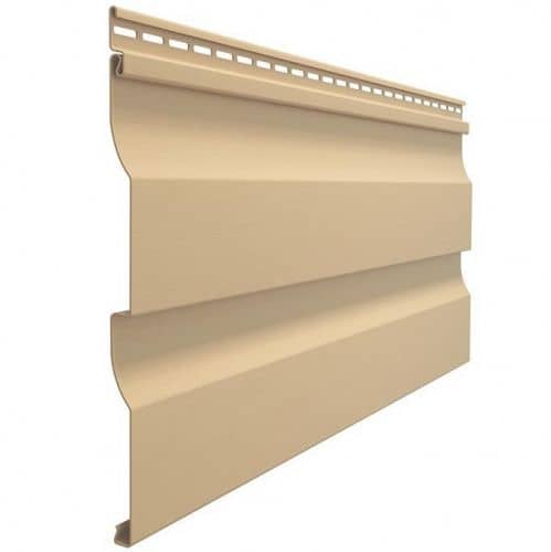 Купить Сайдинг Docke Premium Корабельный брус D4.5D Карамель, виниловый, 3660 мм для наружной отделки дома по низкой цене