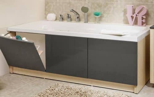 Купить Ванна Cersanit Smart 160х80 левая, с ножками, белый, Сорт 1 по низкой цене