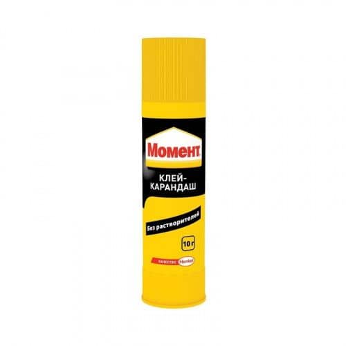 Купить Клей-карандаш Henkel Момент в шоу-боксе 10 г по низкой цене