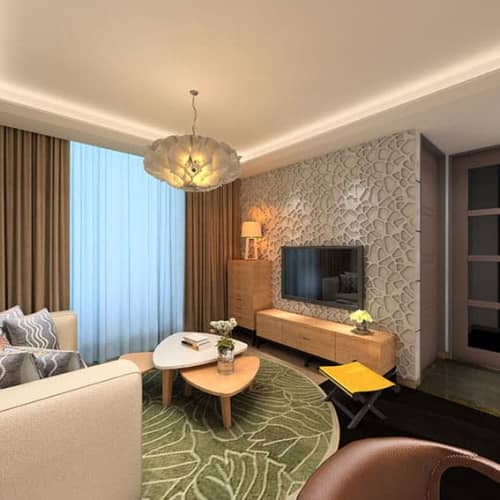 3D панель стеновая Relieffo Cavity 041 из пенополиуретана 600x600x22,5 мм