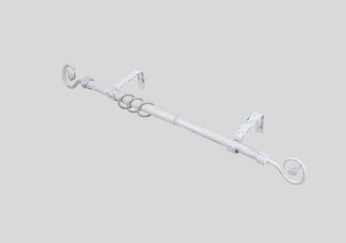 Купить Карниз Legrand Лукка белое золото раздвижной однорядный по низкой цене