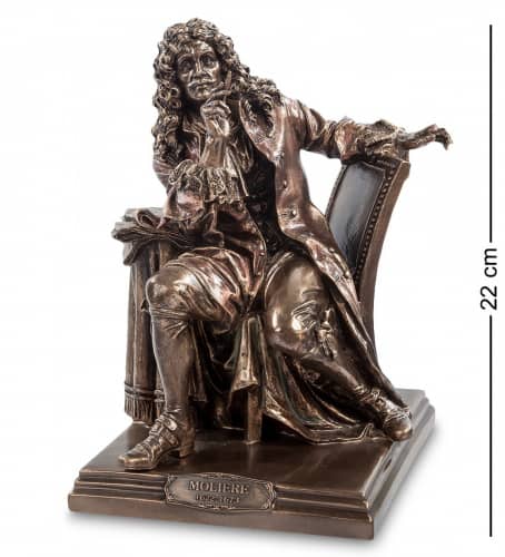 Купить Статуэтка Veronese Мольер WS-66/1 по низкой цене