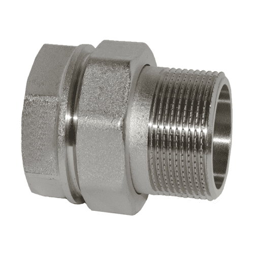 Купить Сгон с длинной резьбой 1/2" НР x 150 мм, хром по низкой цене