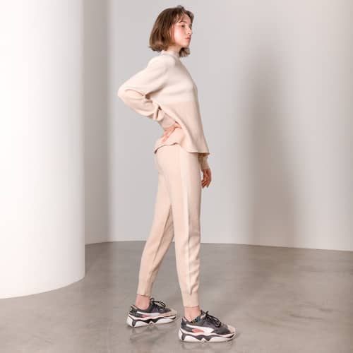 Купить Костюм Lara FF01576ABSU бежевый по низкой цене