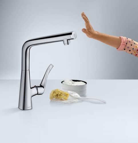 Купить Смеситель Hansgrohe Metris Select для кухни 14883800 по низкой цене