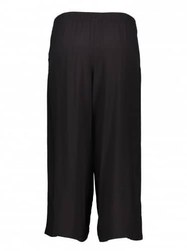 Купить Брюки-кюлоты Piazza Italia чёрные по низкой цене