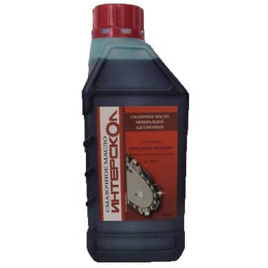 Купить Масло Интерскол адгезионное для пильных механизмов, минеральное, 1 л по низкой цене