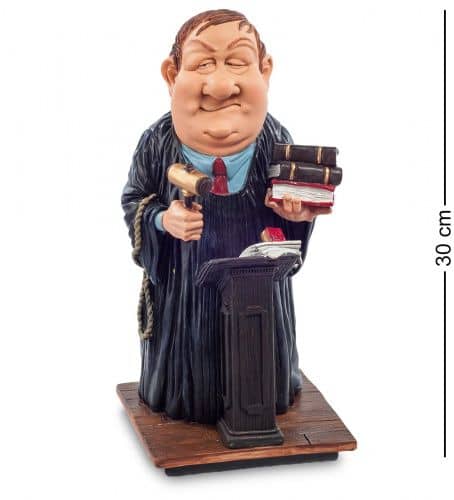 Купить Статуэтка The Comical World of Stratford Судья STD-21 по низкой цене