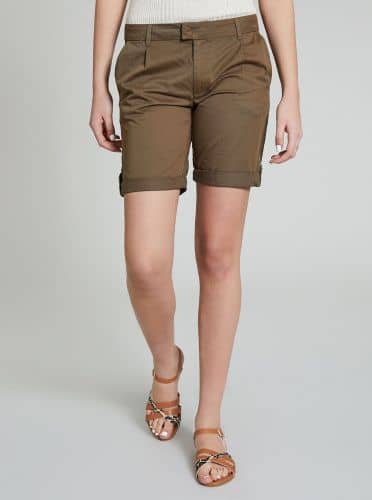 Купить Шорты-бермуды Piazza Italia оливковые по низкой цене