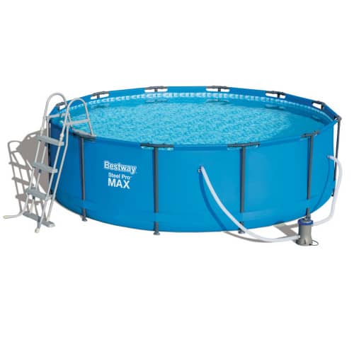 Купить Бассейн каркасный Bestway 366х100 см в комплекте с фильтр-насосом и лестницей по низкой цене