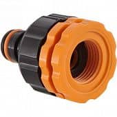 Купить Штуцер Fiskars Multi 1020438 для шланга с резьбой 1/2-3/4-1 дюйма по низкой цене
