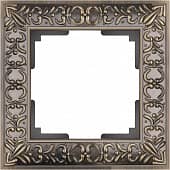 Купить Рамка Werkel Antik WL07-Frame-01 бронза одноместная по низкой цене