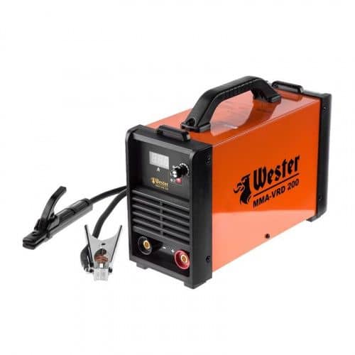 Купить Инвертор Wester сварочный MMA-VRD 200 (10-200A, 120-260B, 8,8кВА, ПВ 70% 1,6-5 мм) по низкой цене