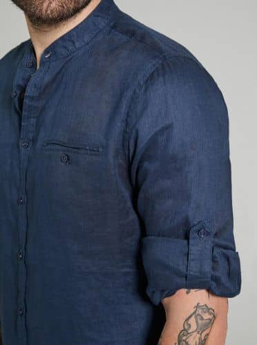 Купить Рубашка Piazza Italia синяя по низкой цене