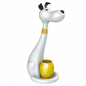 Купить Лампа Artstyle TL-352W Собака Frendy настольная белый по низкой цене