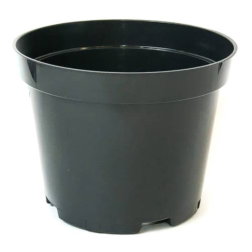 Купить Горшок пластиковый технологический черный d17 см 2 л по низкой цене
