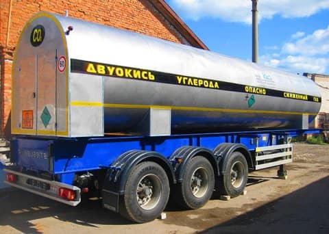 Купить Углекислота жидкая (сжиженный углекислый газ), тонна по низкой цене