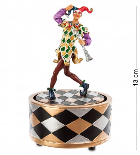 Купить Статуэтка Veronese Шут WS-672 музыкальная по низкой цене