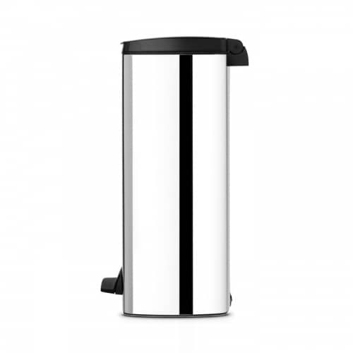 Купить Бак Brabantia мусорный, прямоугольный, стальной полированный, 25 л по низкой цене