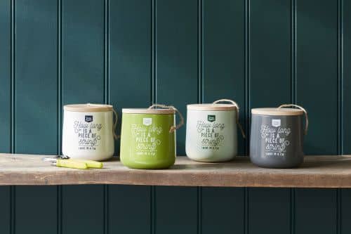 Купить Веревка Burgon & Ball Stone Garden Suppliers джутовая в декоративной банке по низкой цене