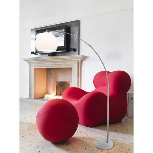 Купить Торшер Arte lamp Goliath A5822PN-1SS\n по низкой цене