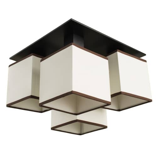 Купить Светильник Arte lamp Quadro A4402PL-4BK потолочный по низкой цене