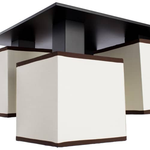 Купить Светильник Arte lamp Quadro A4402PL-4BK потолочный по низкой цене