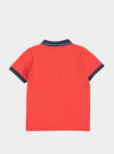 Купить Поло Piazza Italia, красное по низкой цене