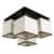 Купить Светильник Arte lamp Quadro A4402PL-4BK потолочный по низкой цене