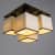 Купить Светильник Arte lamp Quadro A4402PL-4BK потолочный по низкой цене