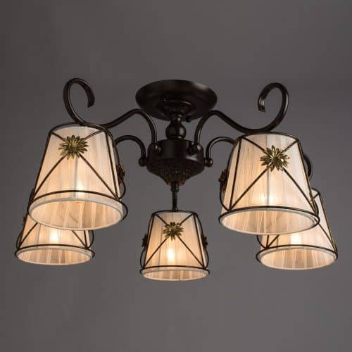 Купить Люстра Arte lamp Manhattan A5495PL-5BR по низкой цене