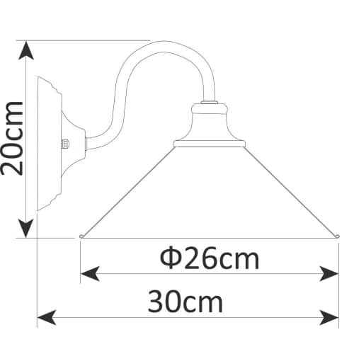 Купить Бра Arte lamp Cone A9330AP-1BR по низкой цене